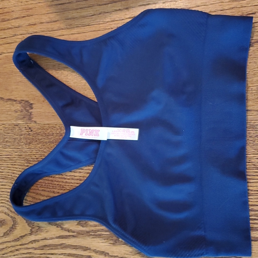 PINK Blue Sports Bra